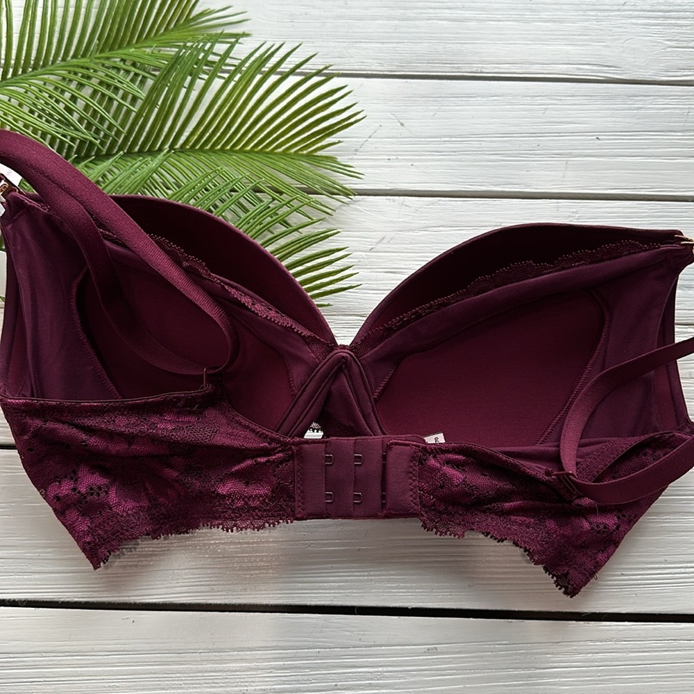 NWT Victorias Secret Body by Victoria Lace Wing Wireless Nrsing Bra Kir sz 32DDD - Picture 7 of 9